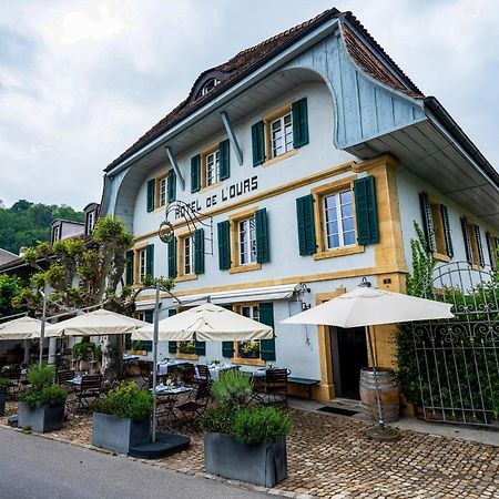 Romantik Hotel De L'Ours Sugiez ภายนอก รูปภาพ